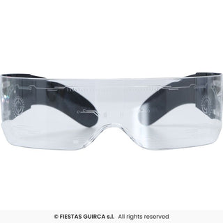 Futuristiska LED-glasögon, flerfärgade