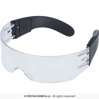 Futuristiska LED-glasögon, flerfärgade