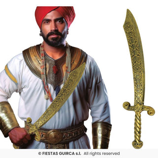 Arabiskt svärd, guld 55 cm
