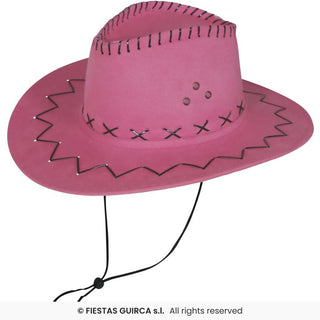 Rosa cowboyset, 3 delar