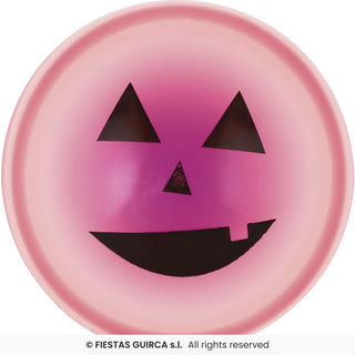 Studsboll med ljus, pumpa 5.5 cm display 12 st