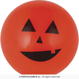 Studsboll med ljus, pumpa 5.5 cm display 12 st