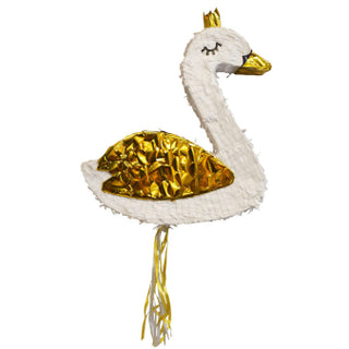 Pinata Swan in Gold