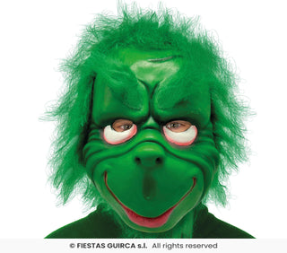 grinig grön mask grinch i latex