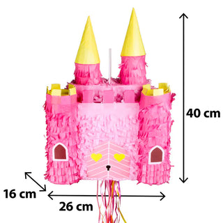 Dragpiñata Slott 40x26x16 cm