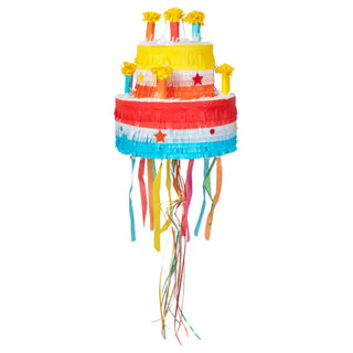 Dragpiñata Födelsedagstårta 31x29x29 cm