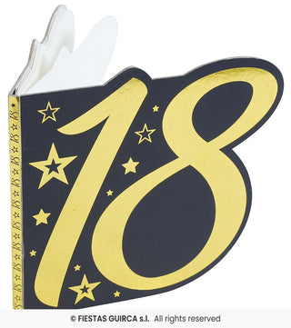 Bok 18 år, 26 sidor 22x cm