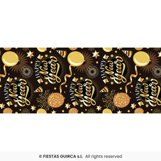 Nyårs Bordslöpare "Happy new year" 28cm x 3m