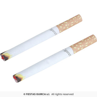 Skämtcigaretter, 9 cm (2-pack)
