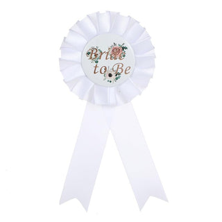 Bride to Be Pin Badge