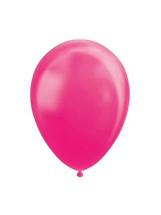 Latexballonger Pärlemor Cerise Rosa 10-pack