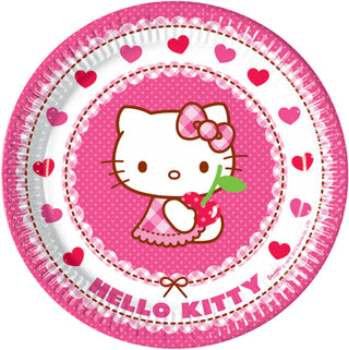 hello kitty paper plate 23cm