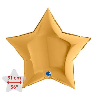 Folieballong XL Stjärna 91cm