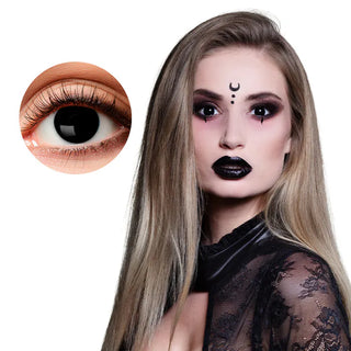 Färgade linser 3 månader Witch (par)