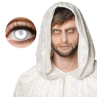 Färgade linser 3 månader Ghost (par)