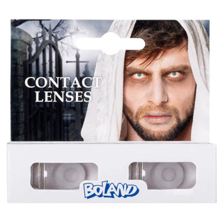Färgade linser 3 månader Ghost (par)
