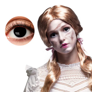 Färgade linser 1 vecka Broken Doll (par)