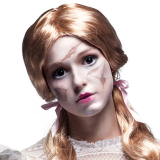 Färgade linser 1 vecka Broken Doll (par)