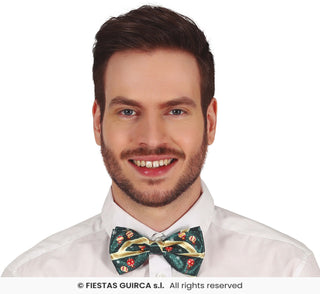 Grön Fluga Jultema 12cm