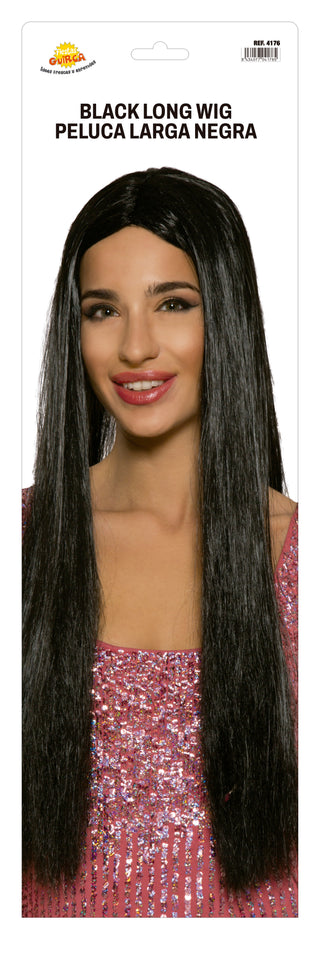 Long Black Wig