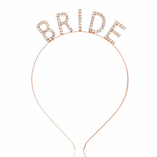 Bride Diadem Rosé Guld
