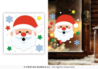 Tomte Dekoration till Fönstret 20x25 cm