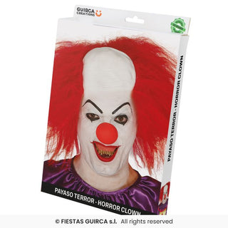 Flintskalle-huva, clown In box