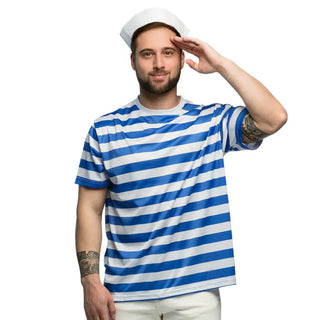 Sjömansdräkt (Skjorta M/L, Hatt)