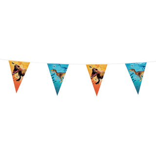 Vimpelbanner T-Rex 30x20cm, 6m