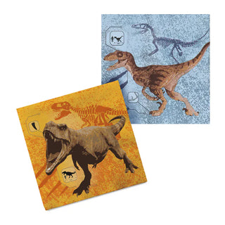 Pappersservetter T-Rex 20-pack, 33x33cm