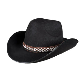 Cowboyhatt barn Tommy svart