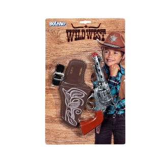 Set Cowboy (gun 30 cm, belt 120 cm and holster)