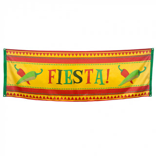 banner 'FIESTA!' (74 x 220 cm)