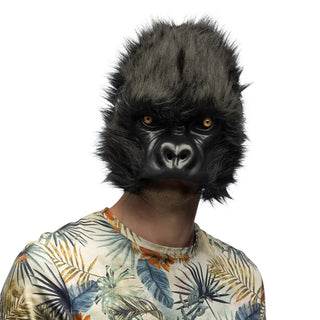 Plyschmask Gorilla (halv)