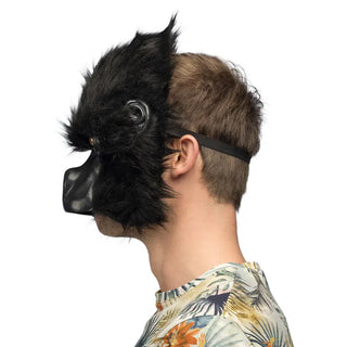 Plyschmask Gorilla (halv)