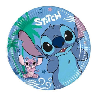 Stitch Papperstallrikar 20 cm 8-pack FSC