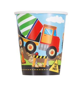 construction themed mugs