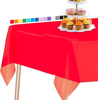 Budget Tablecloth Red