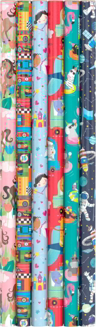 Gift wrap Pattern Children Unsorted