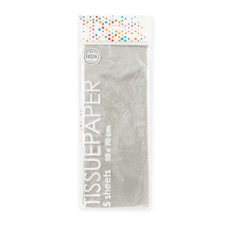 Silkespapper silver 50x70 cm
