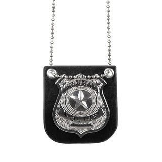 Hanging Police badge