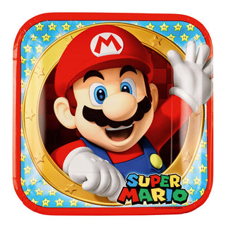 Super Mario Paper plates 8-pack 23cm