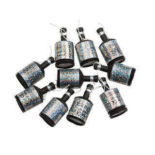 PARTYPOPPERS SILVER 8-P