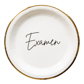 Examen Papperstallrikar 23cm 8-pack