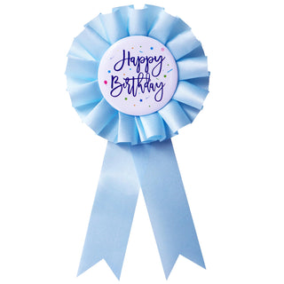 Happy Birthday Pin Ljusblå