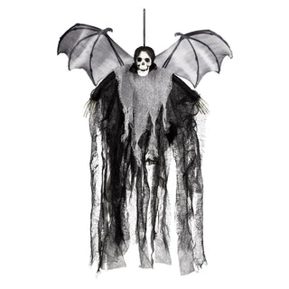 Hängande dekoration Dödskalle Fladdermus Reaper 60 cm