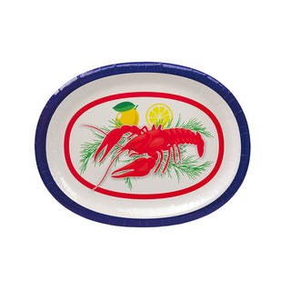 Crayfish slice Serving dish 4-pack