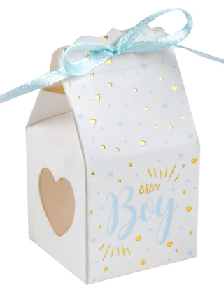 små presentlådor för babyshower 6pack