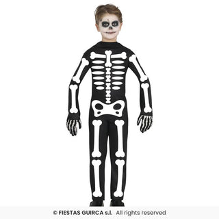 Skelett Barndräkt