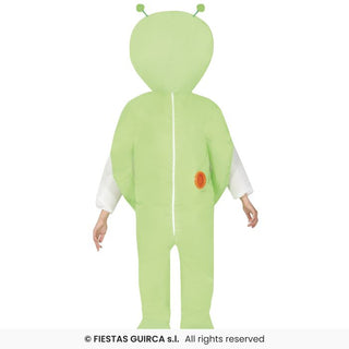 Bärande alien maskeraddräkt – barn, 7–9 år (137 cm)